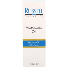 Russell Organics, Масло маракуйи, 2 жидких унции (60 мл)