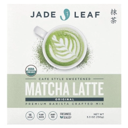 Jade Leaf Matcha, матча латте, классический, 150 г (5,3 унции)