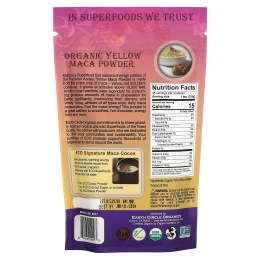 Earth Circle Organics, Порошок маки необработанный органический, 8 унций (226,7 г)