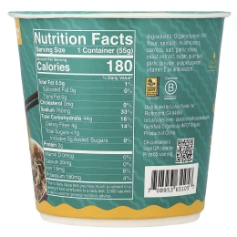 Lotus Foods, Рисовый суп с лапшой рамэн, чесночный овощ, 55 г (1,94 унции)