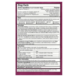 Nature's Way, Umcka, от простуды и гриппа, ягодный вкус, 20 жевательных таблеток