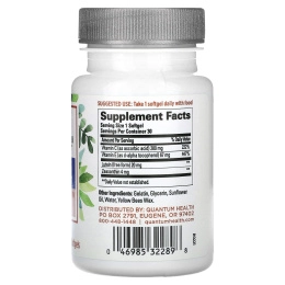 Quantum Health, See Lutein+, здоровье глаз, 30 мягких таблеток