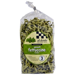 Al Dente Pasta, Spinach Fettuccine, 12 oz (341 g)