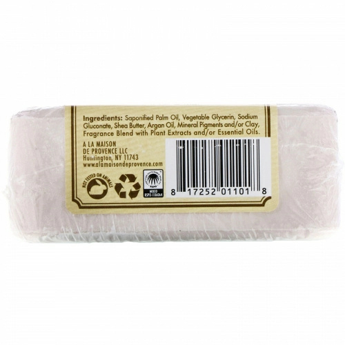 A La Maison de Provence, Мыло для рук и тела с кокосом, 8.8 унций (250 г.)
