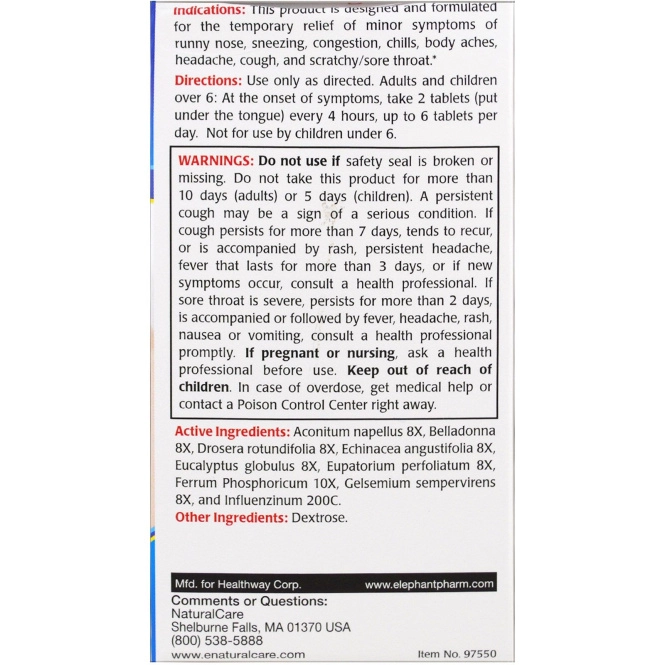 NaturalCare, AcheFix, 60 таблеток