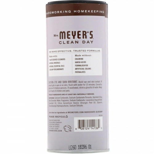 Mrs. Meyers Clean Day, Скраб для поверхностей, лавандовый аромат, 11 унций (311 г)
