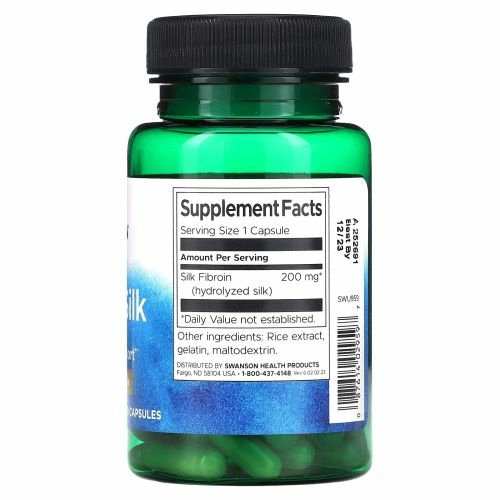 Swanson, NeuroSilk, 200 мг, 60 капсул