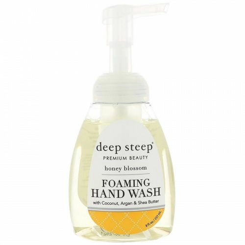Deep Steep, Foaming Hand Wash, Honey Blossom, 8 fl oz (237 ml)