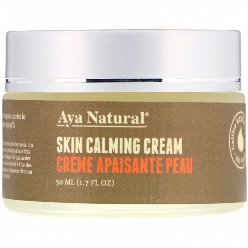 Aya Natural, Успокаивающий крем, 1,7 ж. унц.(50 мл)