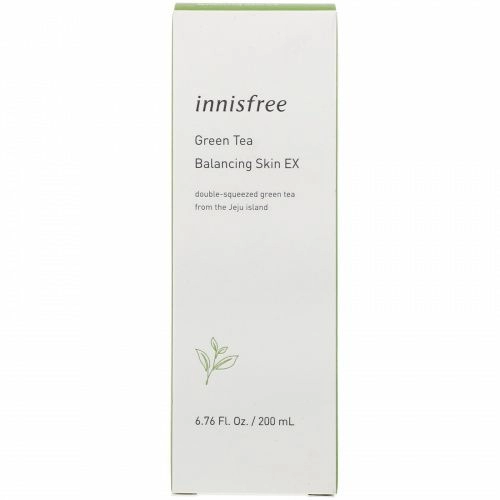 Innisfree, Балансирующий тонер с экстрактом зеленого чая, 200 мл