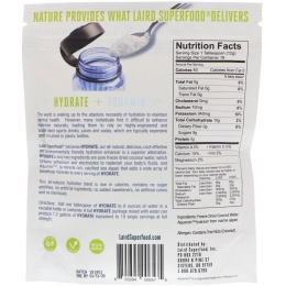 Laird Superfood, Гидратируйте, оригинальная, кокосовая вода с аквамином, 227 г