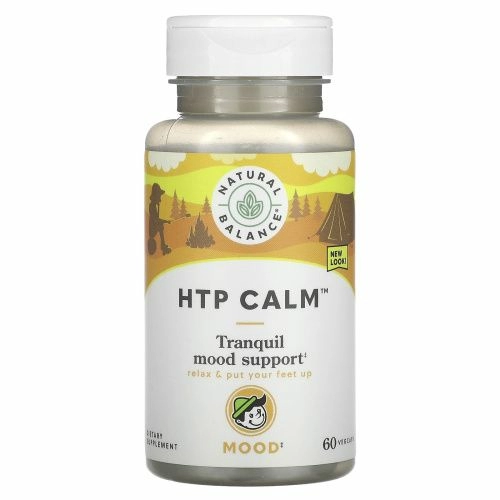 Natural Balance, HTP.Calm, 60 вегетарианских капсул