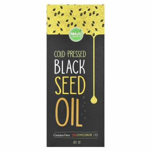 Maju Superfoods, Масло черного тмина холодного отжима, 8 жидк. унц.