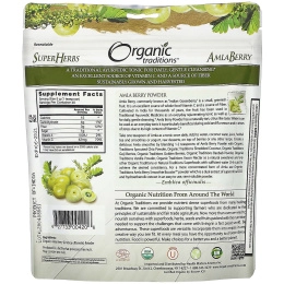 Organic Traditions, Amla Berry Powder, 7 oz (200 g)