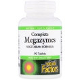 Natural Factors, Complete Megazymes, 90 таблеток