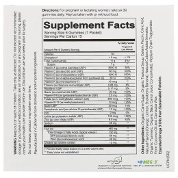 SmartyPants, Полноценные мультивитамины для беременных, 15 пакетов