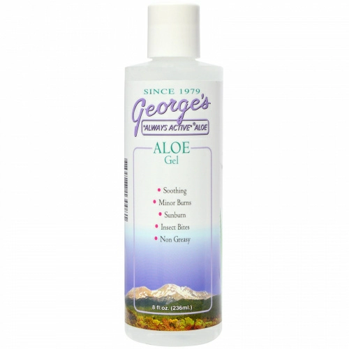 George's Aloe Vera, Гель алоэ, 8 жидких унций (236 мл)