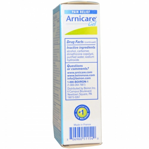 Boiron, Гель Arnicare, обезболивающий, 1,5 унции (45 г)