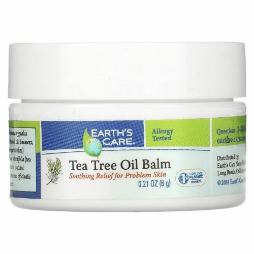 Earth's Care, Бальзам с маслом чайного дерева, 0,12 унции (3,4 г)