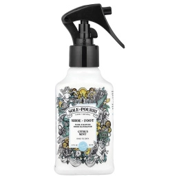 Poo-Pourri, Sole-Pourri ™, средство для устранения неприятных запахов для обуви и ног, цитрусовая мята, 100 мл (3,4 жидк. Унции)