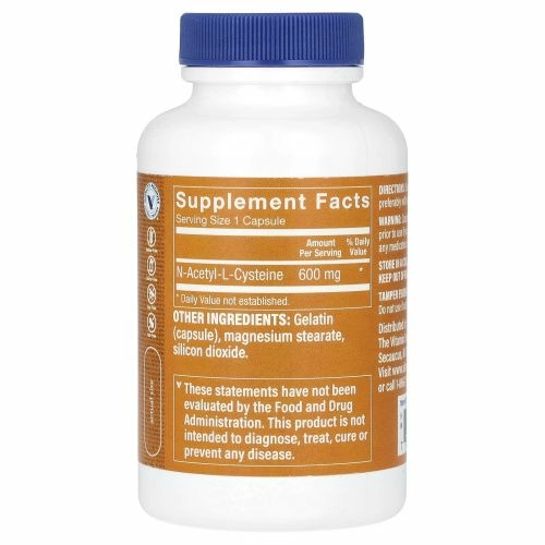 The Vitamin Shoppe, NAC, 600 мг, 100 капсул