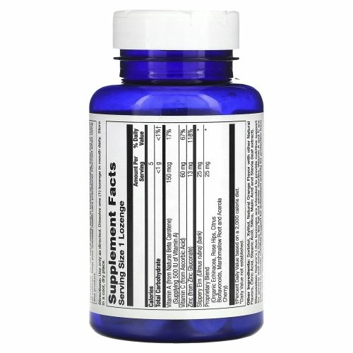Nature's Life, Леденцы с цинком, апельсин`` 50 пастилок