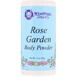WiseWays Herbals, LLC, Rose Garden Body Powder, 3 oz (85 g)