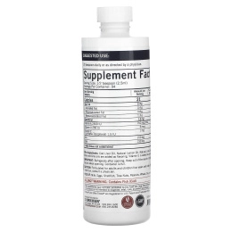 Kirkman Labs, жидкий жир печени трески, натуральный лимон и лайм, 237 мл (8 жидк. унций)