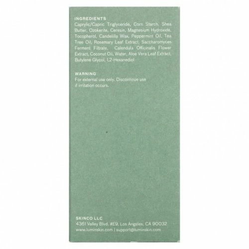 Lumin, Натуральный минеральный дезодорант, 1,7 унции (50 г)