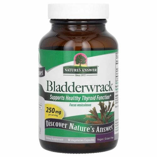Nature's Answer, ламинария, 250 мг, 90 вегетарианских капсул