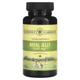 Honey Gardens, Ultra Potency, маточное молочко, 2000 мг, 30 вегетарианских капсул