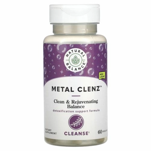 Natural Balance, Metal Clenz`` 60 вегетарианских капсул