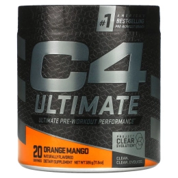 Cellucor, C4 Ultimate Предтренировочный апельсиновый манго 326 грамм