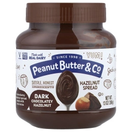 Peanut Butter & Co., Спред из фундука, темный шоколад и фундук, 369 г (13 унций)