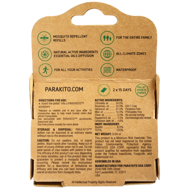 Para'kito, Средство от комаров, 2 сменных стержня