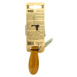 Bass Brushes, Щетка для детских волос с мягкой щетиной, 100% натуральная щетина из натурального бамбука и деревянной ручкой, 1 щетка для волос