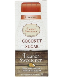 Leaner Creamer, Organic, Coconut Sugar, 20 Individual Packets, 0.14 oz (4 g) Each