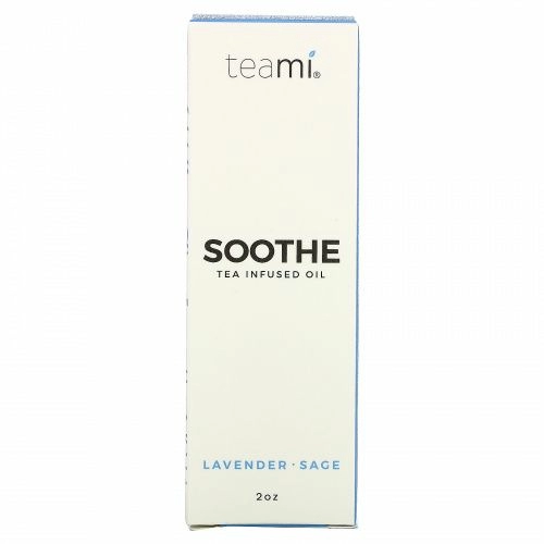 Teami, Soothe, Tea Infused Oil, Lavender Sage, 2 oz