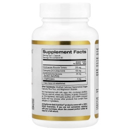 California Gold Nutrition, комплекс с никотинамид рибозид тартратом (НРТ), 60 растительных капсул