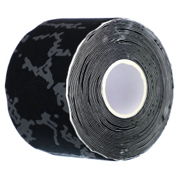 Heali Medical Corp, охлаждающий кинезиологический тейп, черный, 20 нарезанных полосок из 100% хлопка