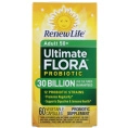 Renew Life, Ultimate Flora Probiotic, Adult 50+, 30 Billion Live Cultures, 60 Vegetable Capsules