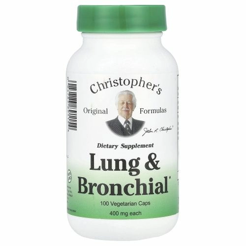 Christopher's Original Formulas, Легкие и бронхи, 425 мг, 100 желатиновых капсул
