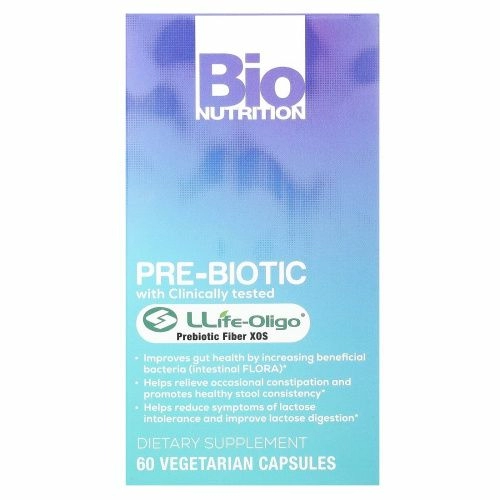 Bio Nutrition, пребиотик, 60 вегетарианских капсул