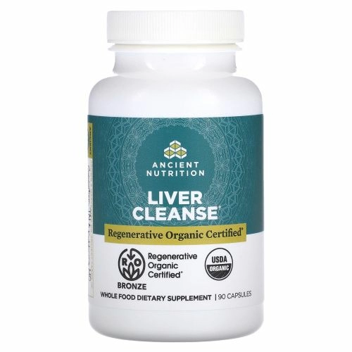 Ancient Nutrition, средство для очищения печени, 90 капсул