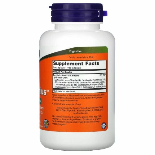 Now Foods, Gr8-Dophilus, 120 растительных капсул