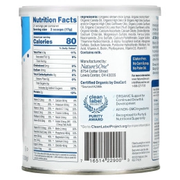 Nature's One, Baby's Only, Organic, смесь для малышей, молочная, 12,7 унций (360 г)