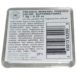 Honeybee Gardens, Прессованная минеральная пудра, Supernatural, 0,26 унции (7,5 г)