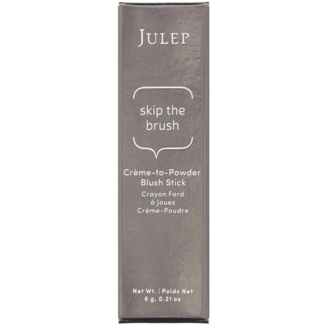 Julep, Skip The Brush, кремово-пудровые румяна-стик, оттенок Desert Rose, 6 г