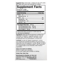 Minami Nutrition, Рыбий жир Кардио Омега-3, со ароматом апельсина, 60 мягких таблеток