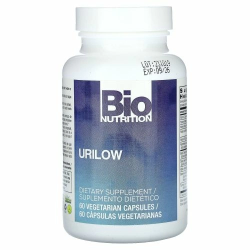Bio Nutrition, Urilow 60 вегетарианских капсул